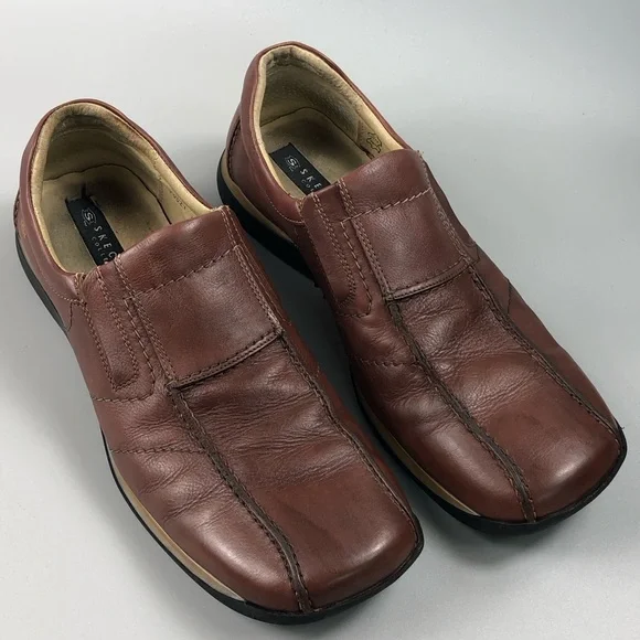 Skechers | Shoes | Sketchers Collection Mens Brown Leather  display picture 2